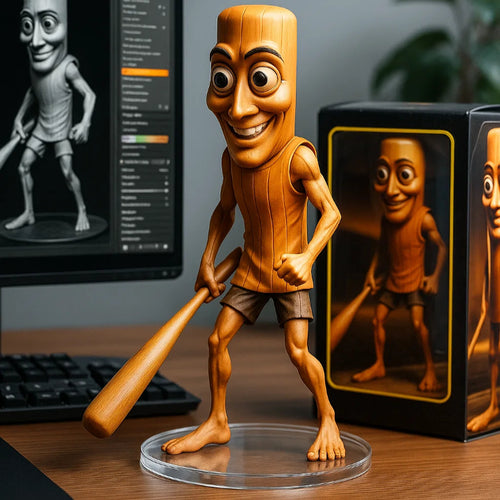 Hyper-Realistic Fanmade Action Figure – Tung Tung Tung Sahur